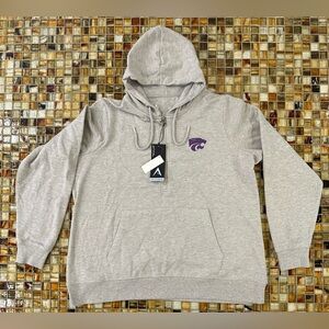 NWT Women's Antigua Kansas State Wildcats Half-Zip Pullover Hoodie~2XL~$49